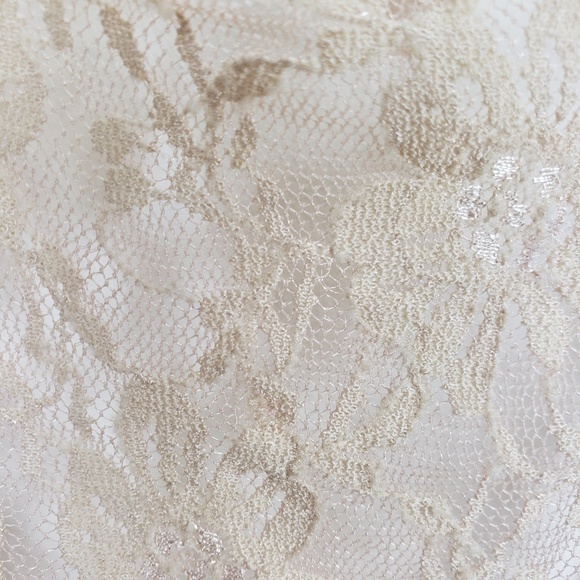 C'EST TOI gauze lace racerback tank top - Picture 6 of 6